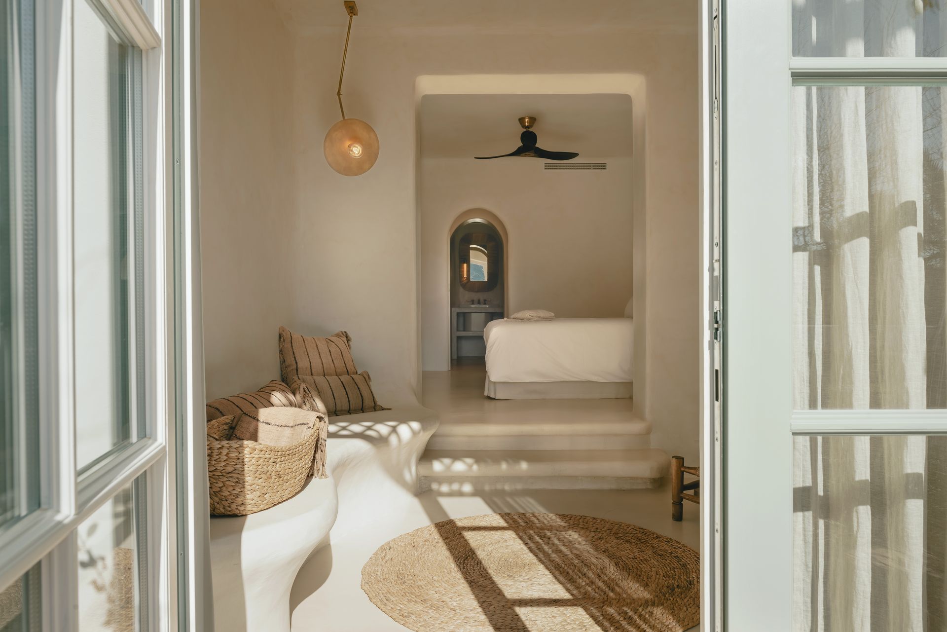 The Saraswati suite wet room, finished in Solidro, Viluz Marbella The Saraswati suite wet room, finished in Solidro, Viluz Marbella
